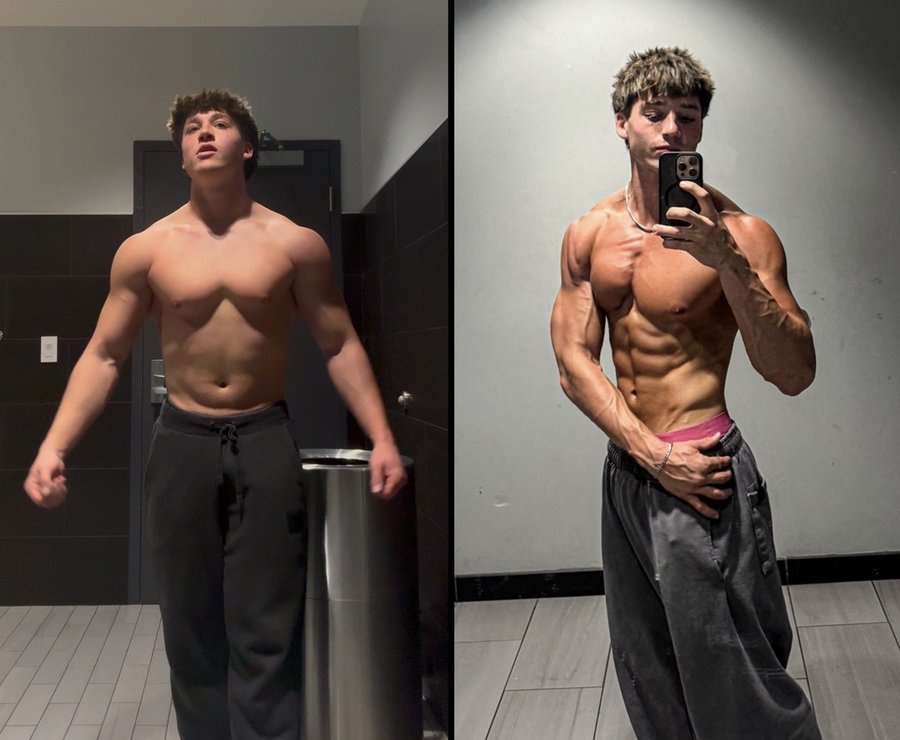 Ace Dressler before and after transformation